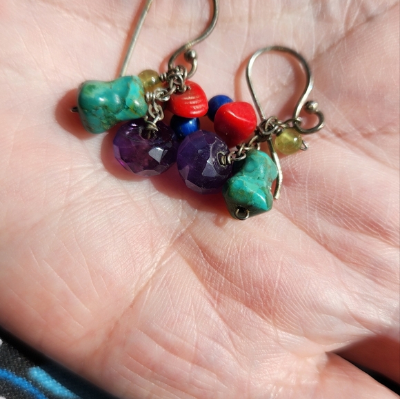 Silpada Semi-precious Beaded Earrings - Picture 5 of 13